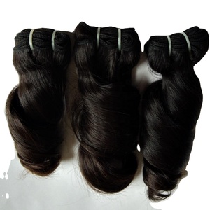 ผมแท้แบบชาวเรมี่ผม100% มนุษย์ผมชาวอินเดียแท้เครื่องทอสองชั้นคุณภาพสูงย้อมได้ - Product Image 5