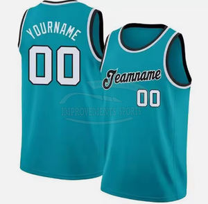Ensemble de maillots de basket-ball à sublimation pour hommes, coupe ajustée, nouveau style, uniforme personnalisé, design réversible, à bas prix - Product Image 6