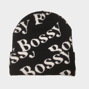 Gorro de Punto Acrílico Clásico de Hip Hop Unisex, Colorido y Cálido, con Diseño Jacquard Personalizado Impreso en Toda la Superficie - Product Image 1