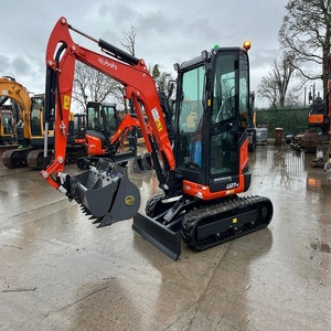 รถขุดขนาดเล็ก Kubota U27-4 แบบ Zero Tail Swing มือสอง 5 ตัน เครื่องยนต์ดีเซล พร้อมปั๊มไฮดรอลิก เกียร์บ็อกซ์ และลูกปืน ขาย - Product Image 5
