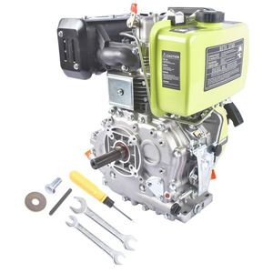 Motore Diesel Monocilindrico Verde 10HP 418CC 6300W Avviamento a Strappo 3600RPM Raffreddato ad Aria Standard Euro 3 Avviamento Elettrico Nuovo - Product Image 3