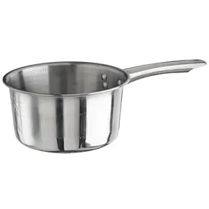 Modern Eco-Friendly Stainless Steel <b>Sauce</b> <b>Pan</b> with Heavy-Duty Base for Oil-Free Cooking and Nonreactive Surface - Product Image 4