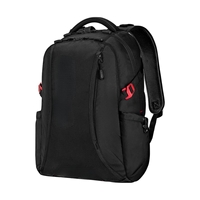 Sac à dos pour ordinateur portable, pour l'école et le travail, imperméable, avec port USB, doublure en polyester, logo et poches personnalisables