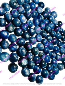 FAIJAN GEMS Kyanite bleue naturelle, pierres précieuses en vrac, cabochons certifiés par un tiers, toutes formes mélangées, pour la fabrication de bijoux, vente en gros - Product Image 3