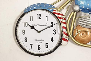 NESFUR Decorative Metal Bike With Watch Wall Art For Home Decor and Wall Decor, Wall Decor Item For Boys And Bike Lovers Room, - Product Image 6