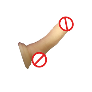 Hochwertiger Weicher Tragbarer Flüssig-Silikon-Dildo 17,5cm Doppelschichtig Super Großer Penis Frauen-Sexspielzeug Masturbator Großhandel - Product Image 5