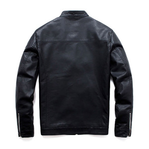 Chaqueta de Cuero para Hombre Resistente al Viento, Chaqueta de Cuero para Hombre de Alta Calidad, Chaqueta de Cuero para Hombre Más Vendida, Chaqueta de Cuero para Hombre con el Mejor Diseño - Product Image 2