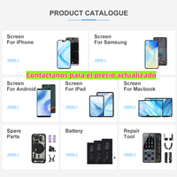 Fabricant d'écrans de téléphones portables pour iPhone, écrans en gros pour tous les modèles de téléphones
