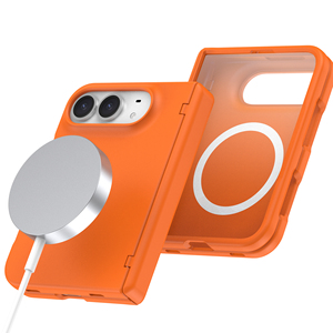 Étui de téléphone portable pliable magnétique Duo pour iPhone en polycarbonate avec charnière - Product Image 4