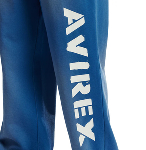 Pantalon de jogging en molleton de coton vieilli personnalisé, style streetwear vintage, coupe large, avec logo OEM - Product Image 6