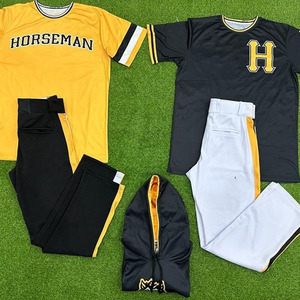 Tenues de baseball imprimées numériquement, ensemble de vêtements d'équipe personnalisés, uniformes de baseball d'élite, vêtements d'équipe professionnels sublimés sur mesure - Product Image 1