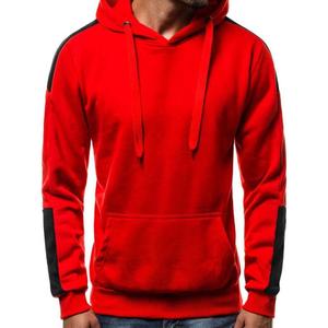 Sweat-shirts de travail en molleton haute visibilité pour hommes, 100 % coton, avec logo personnalisé, réfléchissants, à capuche, couleur unie, pour le printemps - Product Image 6