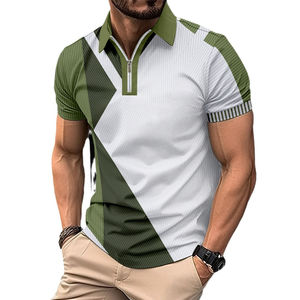Men's Long Sleeve Color Blocked Fishing T-<b>Shirt</b> <b>Geometric</b> Pattern Digital Quick Dry Slim Fit Casual Wear Knitted - Product Image 3