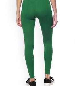 Leggings de sport taille haute push-up en coton tricoté 100% respirant pour fitness, yoga, gym et course à pied - Product Image 6