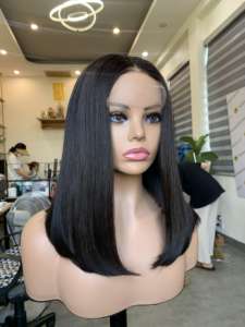 Vietnamita-pelucas de cabello humano 100% Real, pelo liso de hueso de lujo, precio al por mayor - Product Image 4