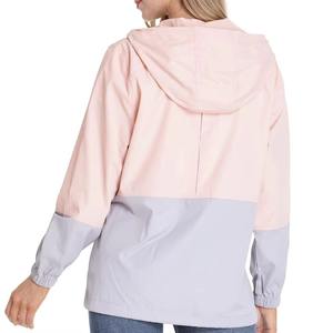 Veste coupe-vent zippée intégrale pour femme, style décontracté, idéale pour la randonnée, le camping et les activités de plein air - Product Image 5