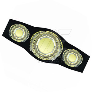 Cinturón de Campeonato de Lucha Libre Signature, Cinturón de Placa Metálica Premium para Fanáticos de la Lucha Libre, para Exhibición y Eventos - Product Image 3