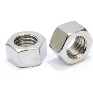 Premium Mild Steel Nuts Polished Metallic Fasteners Industrial Fittings Durable Threaded <b>Hardware</b> Standard Size Export - Product Image 3