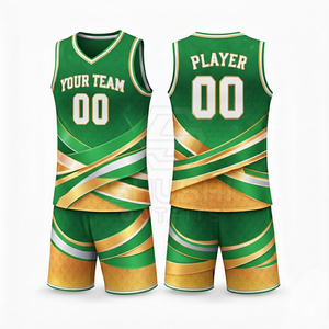 Meilleures ventes : Ensemble d'uniformes de basketball pour hommes, personnalisés, de haute qualité, confortables, respirants, grande taille, séchage rapide - Product Image 5