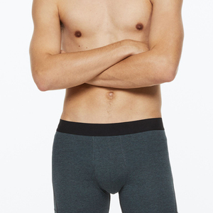 Ropa Interior Masculina RABUSH SPORTS de Algodón Transpirable, Calzoncillos Bóxer Tradicionales de Color Sólido, Corte Medio, Antibacterianos, Disponibles en Fábrica - Product Image 1