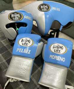 Ensemble de boxe professionnel personnalisable, de qualité supérieure, en cuir véritable, sans lequel il n'y a pas de boxe, ensemble d'entraînement de boxe, arts martiaux. - Product Image 2