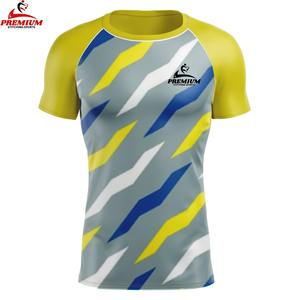 Camiseta de compresión Rash Guard personalizada para hombre, conjunto sin Gi, sublimación, manga larga, con envío y entrega. - Product Image 1