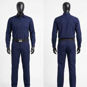 Uniforme de Seguridad Premium de 240 GSM, Ripstop, Algodón y Poliéster, Color Verde Oliva, con Parches Bordados Personalizados - Product Image 3