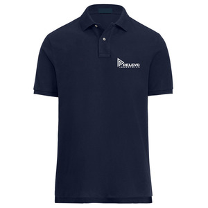 Camiseta Polo Blanca de Manga Corta para Hombre Relevo, Algodón Casual de Verano, Transpirable, con Logotipo Estampado en el Cuello - Product Image 4