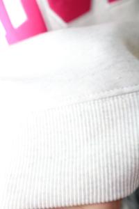 Sweat à capuche pour homme en coton 100% gris cendré de Floride, avec broderie appliquée, col large, fils plus fins, pour l'hiver - Product Image 5