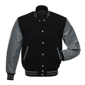 Chaqueta Varsity de Béisbol Retro Personalizada OEM, Chaqueta Bomber de Lana de Alta Calidad a la Moda, Resistente al Viento, para Hombre y Mujer, Estilo Letterman Personalizado - Product Image 2