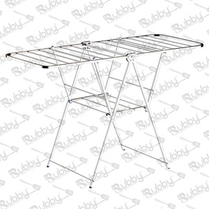 Séchoir à linge pliable en acier inoxydable mural, organisateur de buanderie, support de rangement pour vaisselle de cuisine - Product Image 4