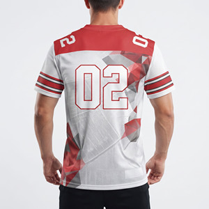 Maillot de football américain OEM pour hommes, maillot de football américain premium pour hommes, maillot de football américain respirant en mesh pour hommes - Product Image 2