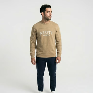 Sweat à capuche de haute qualité, classique, oversize, streetwear, épaules tombantes, imprimé en relief, pour homme, pantalon de survêtement, sweats à capuche d'hiver - Product Image 1