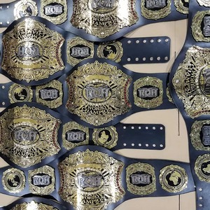 Cinturones de Campeonato de Kickboxing y Boxeo Personalizados de Fábrica, Tamaño Adulto, Cinturón Profesional de Primera Calidad para Lucha Libre y Grappling - Product Image 5
