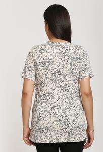 Vestido de enfermería informal de alta calidad para mujer Hermosa parte superior envolvente con cuello en V y cuello con volantes para ocasiones de maternidad en verano - Product Image 3