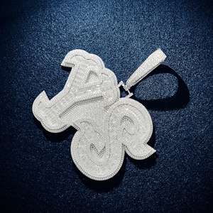 Luxe Hip Hop Diamant Zircon Grand Coeur Pendentif Collier À La Mode Ice Out Rap Déclaration pour Hommes et Femmes - Product Image 2