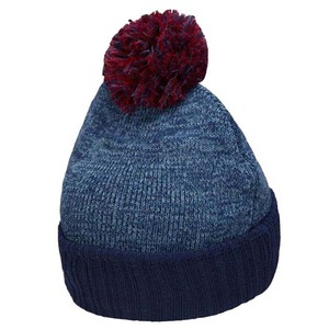 Unisex <b>Winter</b> Beanie <b>Hat</b> with Pom-Pom Solid Color Knit Cap for Outdoor Casual Wear Adult 56-58CM - Product Image 3