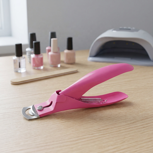 Cortador de uñas acrílico de calidad superior Aprobado por CE e ISO Revestimiento de color Acero inoxidable Belleza Cutícula Toe Cortador de uñas Caja Embalaje - Product Image 4