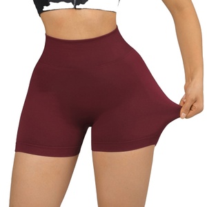 Shorts taille basse moulants pour femme – Nouvelle collection décontractée, coupe ajustée, compression, sexy et respirant 2027 - Product Image 2
