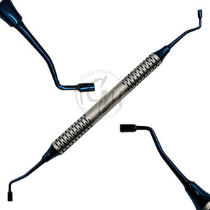 Outil de restauration des cavités dentaires, Condenseur dentaire double extrémité en acier inoxydable pour le placement d'amalgame et les procédures de restauration - Product Image 5
