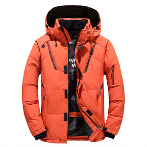 Chaqueta de Invierno para Hombre 2026, Acolchada, Cálida, Reversible, Impermeable, con Capucha, Logotipo Personalizado, Tallas Grandes, Estilo Urbano - Product Image 1