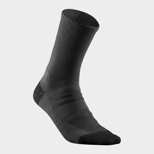 Men's Crew <b>Socks</b> Solid <b>Black</b> Knitted Breathable Cotton Spandex Autumn Daily Wear Regular Style - Product Image 3
