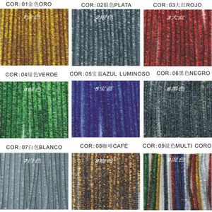 Decorazioni per Tubi Rosse con Fili Dorati 30 Cm M26415 3 Forniture per Cucito e Artigianato - Product Image 3