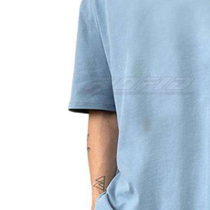 Camisetas Oversize Transpirables para Hombre, de Algodón Pesado, Estilo Urbano, Ajuste Holgado, Proveedor Mayorista - Product Image 4