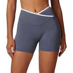 Shorts Deportivos de Cintura Alta para Yoga, Fitness, Gimnasio y Running, Ecológicos y Orgánicos para Mujer - Product Image 1