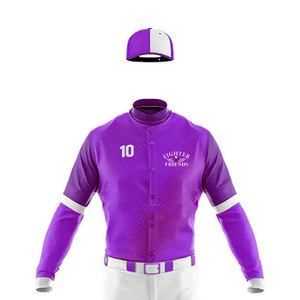 Maillot de baseball fourni directement par l'usine, meilleur prix, uniforme d'équipe pour adultes - Product Image 4