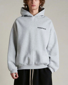 Custom Heavyweight Waffle Knit Hoodie Oversized Pullover Hoodie Thermal Streetwear Blank Hoodies for Men Women - Product Image 5