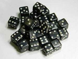 Dados de Cuerno de Búfalo Natural, Ecológicos y con Patrones Únicos para Juegos de Rol, Alta Calidad - Product Image 4