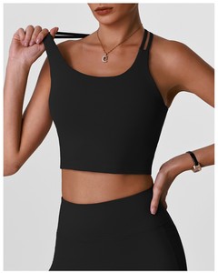 Highly Professional Women,s Slim Fit Workout Sportswear 2-Piece Set Includes High Waist Leggie Bra Plus Size Stitch Crystal - Product Image 1