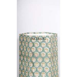 ตะกร้าใส่ขยะทรงสี่เหลี่ยมผืนผ้า ทำมือ เป็นมิตรกับสิ่งแวดล้อม ลายเรขาคณิต พิมพ์ลาย DIY ฝาเปิดแบบม้วน วัสดุไม้และกระดาษ ตกแต่งบ้าน - Product Image 2